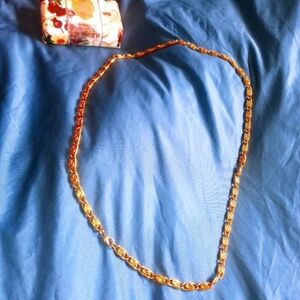 Gold plated necklace NWT